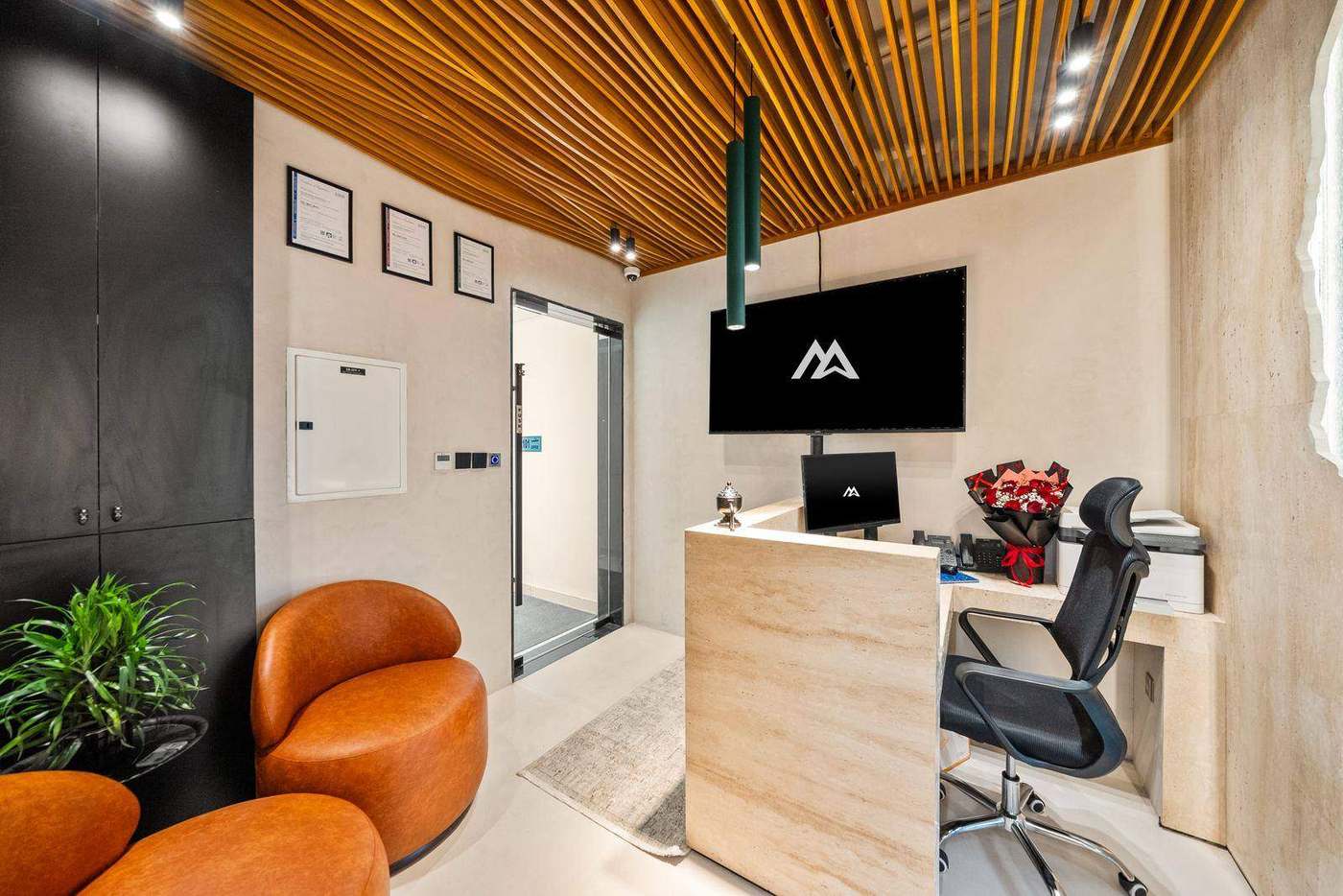 MA Group Head Office — Turnkey design & build fit-out studio