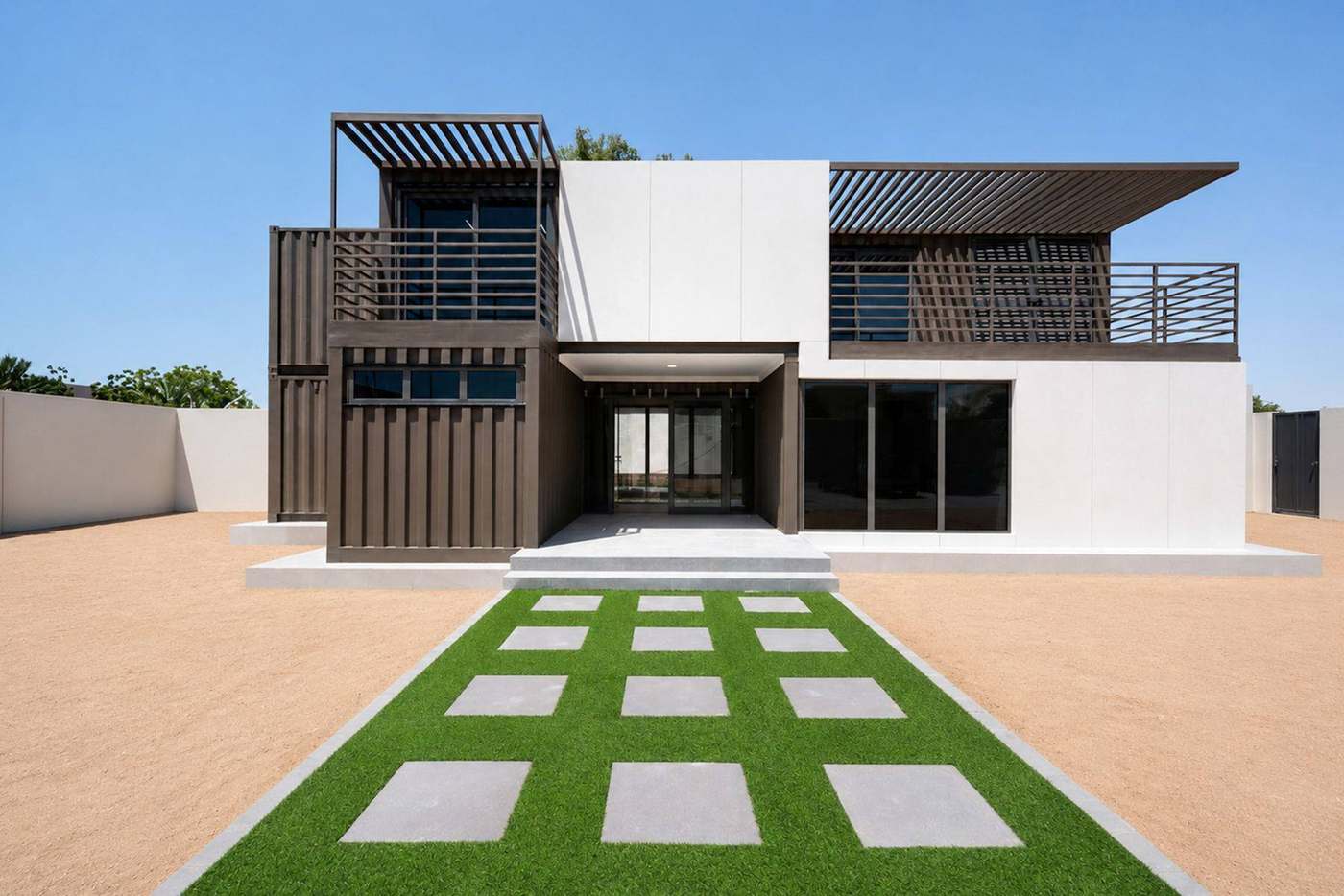 G+1 Modular Office Building — Design & build — G+1 modular office building