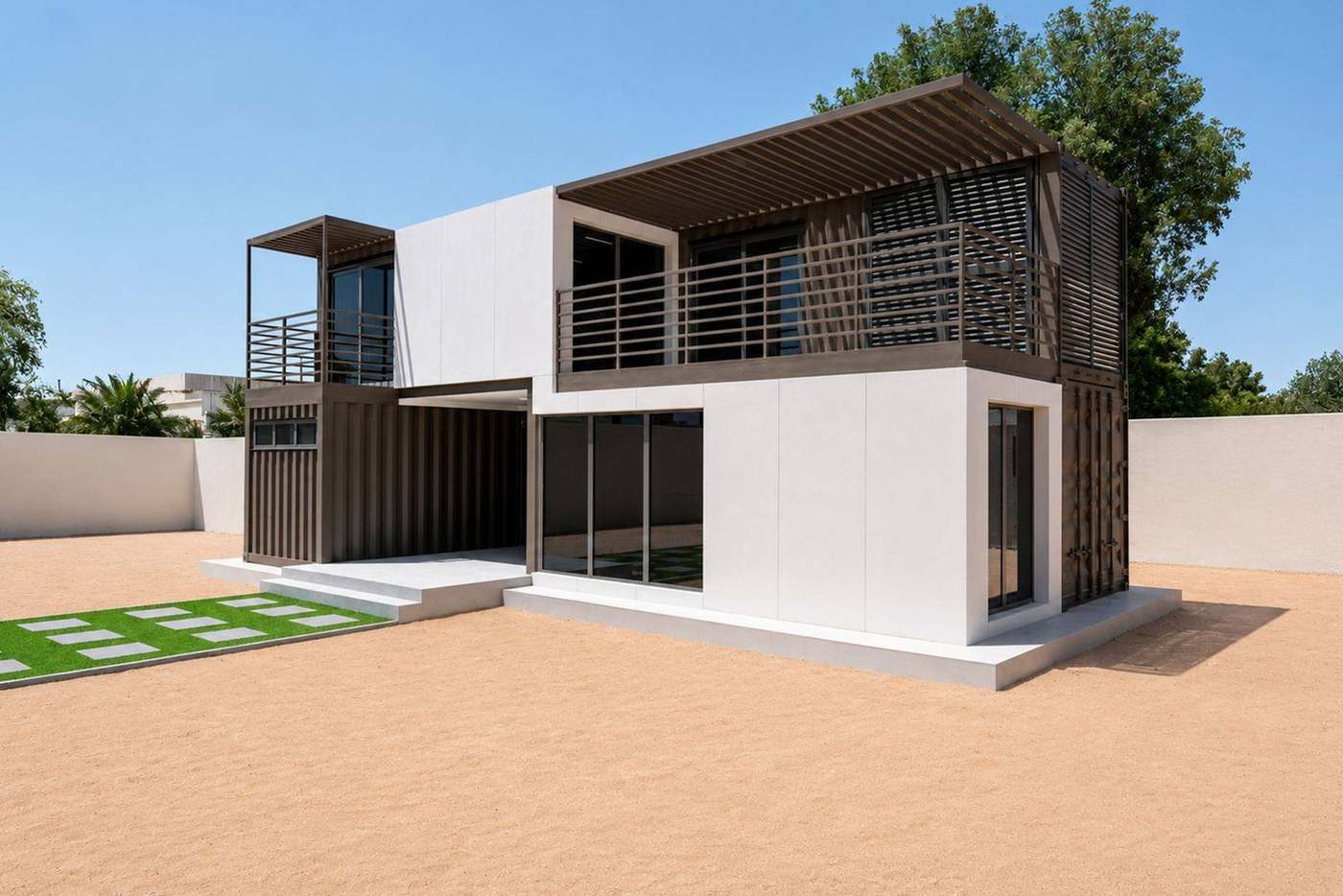 G+1 Modular Office Building — photo 1